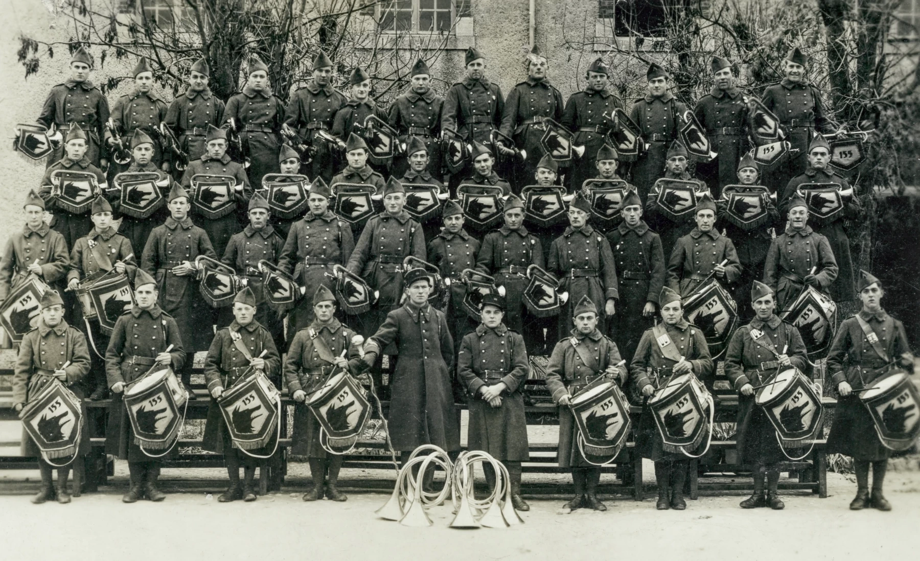 Ligne Maginot - 155° Régiment d'infanterie de Forteresse (155° RIF) - La fanfare du 155° RIF