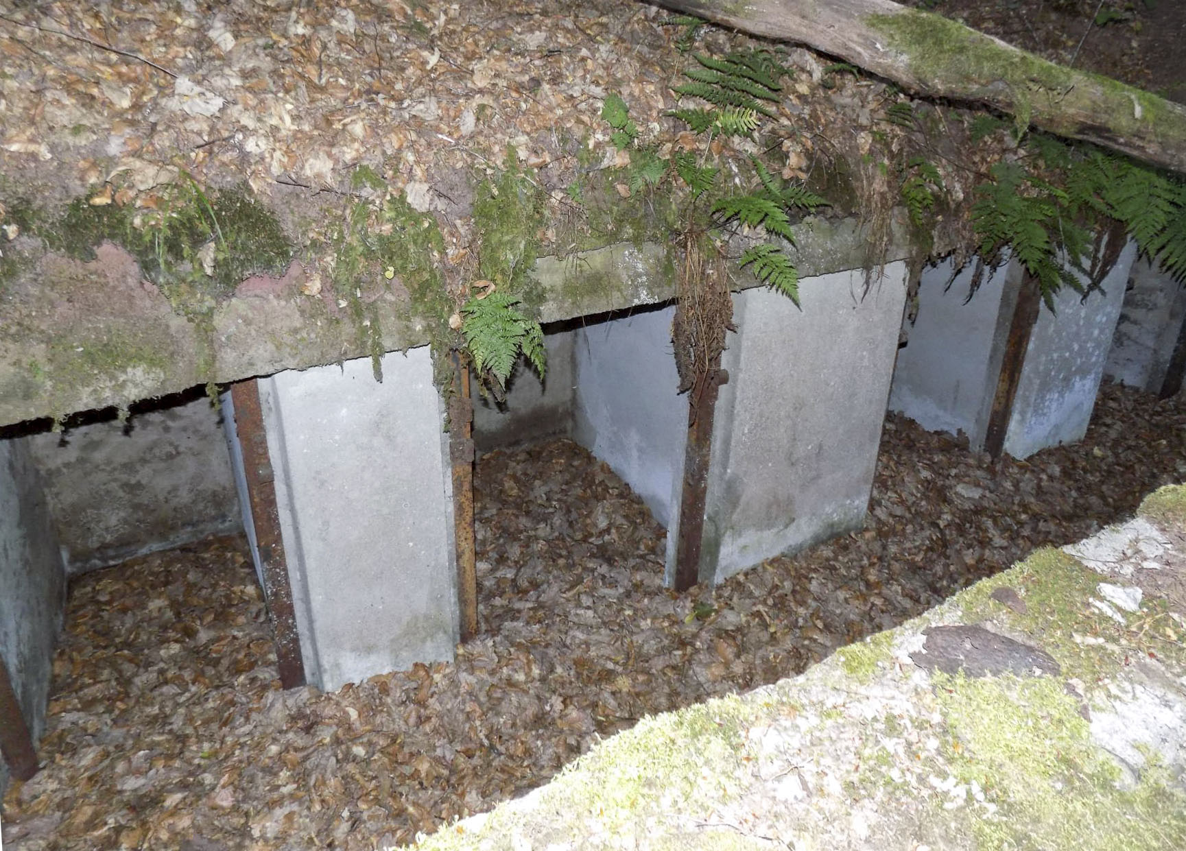 Ligne Maginot - ROTHENBOURG - (Casemate d'infanterie - Double) - Des niches à matériels ou à mines