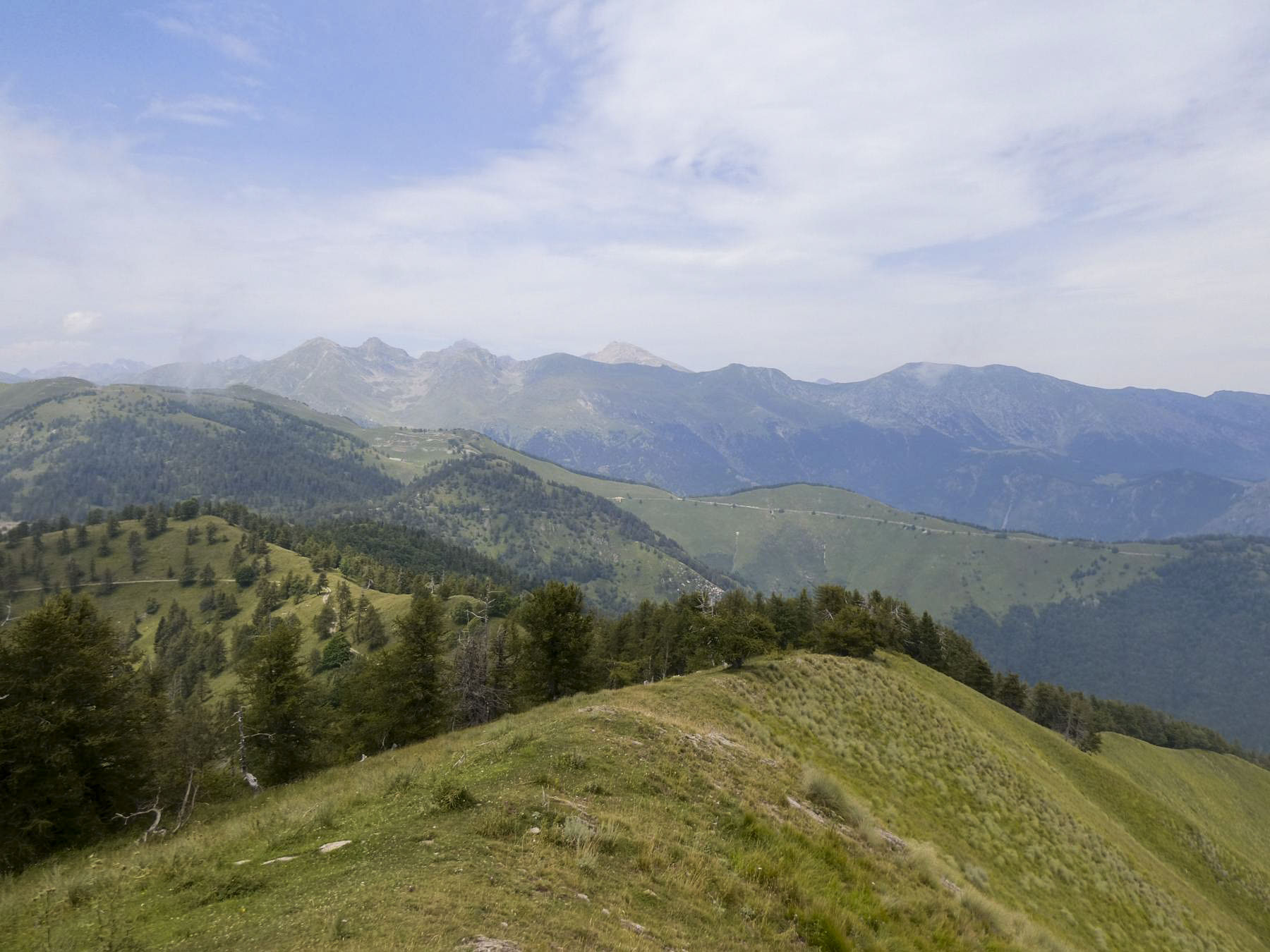 Ligne Maginot - GIAGIABELLA - (Observatoire d'artillerie) - Vue vers Plan Caval