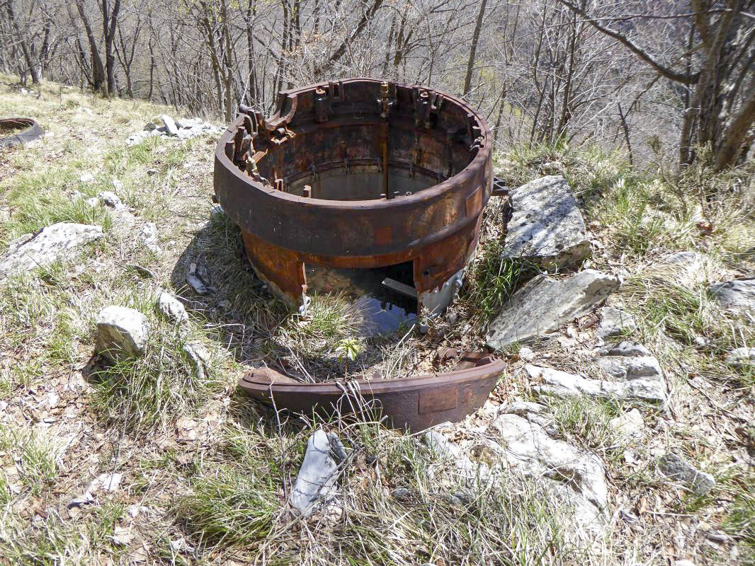 Ligne Maginot - LA MAGLIA - SAINT ANNE 2 (TD N°611) - (Cuve pour arme d'infanterie) - 