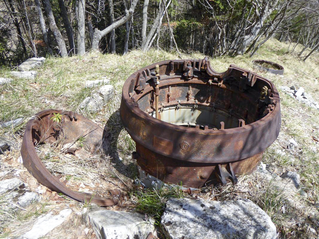 Ligne Maginot - LA MAGLIA - SAINT ANNE 2 (TD N°611) - (Cuve pour arme d'infanterie) - 
