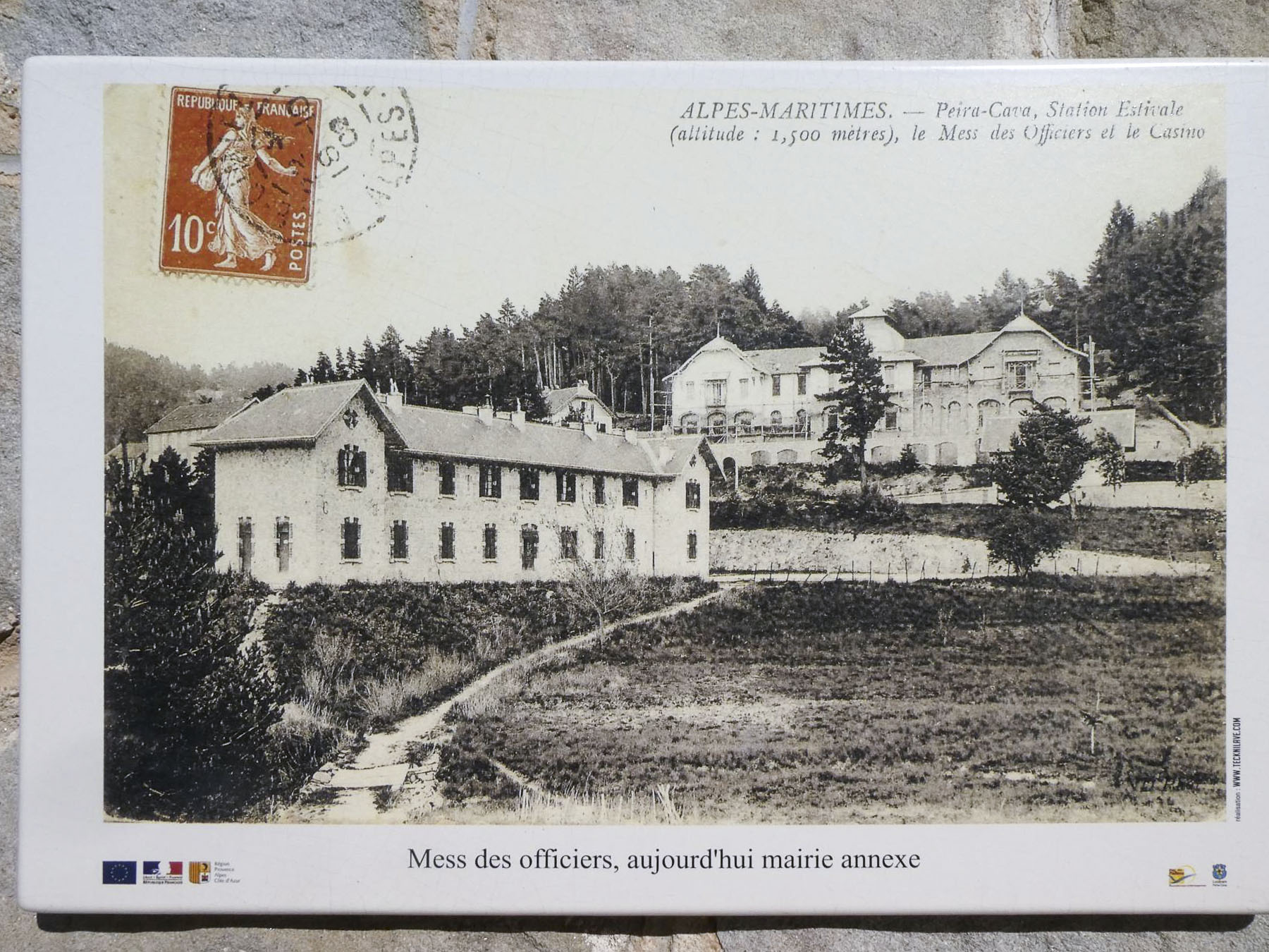Ligne Maginot - PEIRA CAVA - CASERNE CRENANT - (Cité Cadres) - Le mess des officiers et le casino