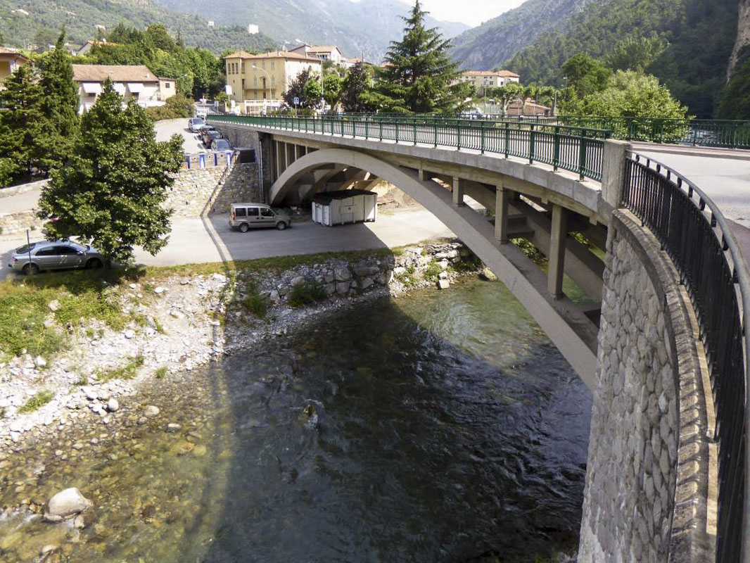 Ligne Maginot - 23 - PONT SUPERIEUR - (DMP - Dispositif de Mine Permanent) - Le pont actuel, aucune trace de l'ancien pont