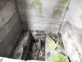 Ligne Maginot - REISWEG 2 - (Blockhaus pour arme infanterie) - L'intérieur du blockhaus.