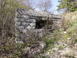 Ligne Maginot - COL DE BROUIS - (Casernement) - Bâtiment indéterminé en contre bas du bloc 1