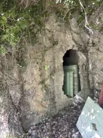 Ligne Maginot - COL SAINT JEAN - (Chambre de coupure) - L’accès à la chambre de coupure 
