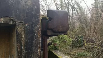 Ligne Maginot - 9/3 - AUENHEIM SUD - (Casemate d'infanterie - Simple) - Le projecteur.