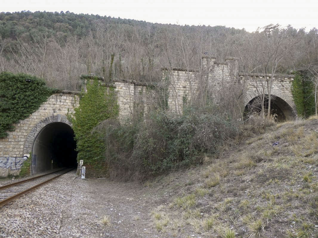 Ligne Maginot - CARANCA NORD (TUNNEL DE) - (Blockhaus pour arme infanterie) - Caranca est à droite