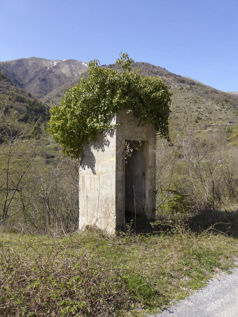 Ligne Maginot - COL DE BROUIS - (Casernement) - Un WC extérieur