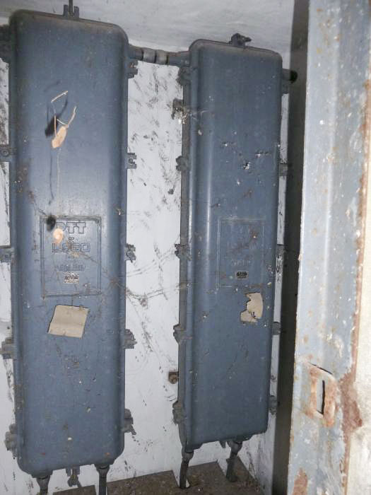 Ligne Maginot - COL DE GUERRE - LSGD - (Chambre de coupure) - Porte de gauche détails