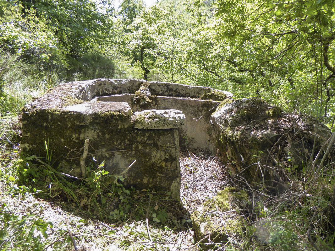 Ligne Maginot - COL DE SEGRA CENTRE - (Cuve pour arme d'infanterie) - 