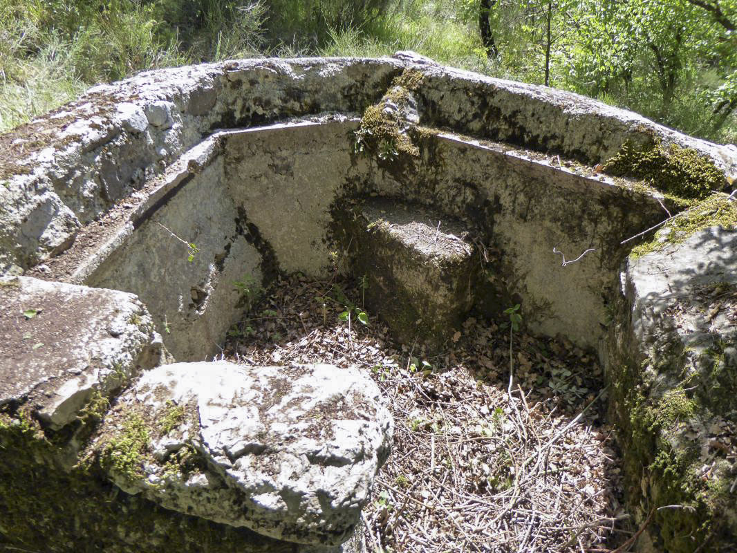 Ligne Maginot - COL DE SEGRA CENTRE - (Cuve pour arme d'infanterie) - 