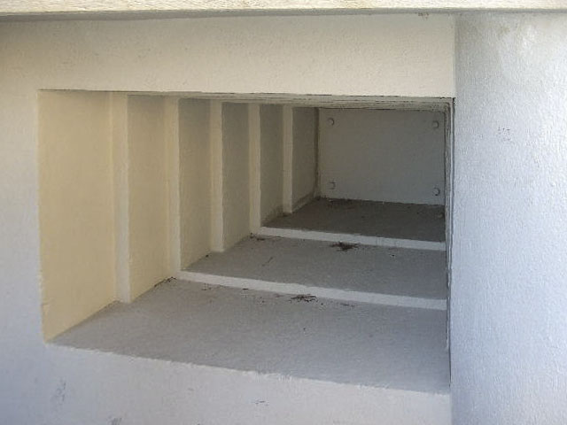 Ligne Maginot - E1 - EZE BASSE CORNICHE - (Casemate d'infanterie - Simple) - Détail de l'un des créneaux