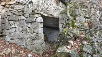 Ligne Maginot - PIC de GARUCHE 3 (Cuve pour arme d'infanterie) - Abri
