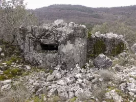 Ligne Maginot - SAINT OUEN - COTE 680 - (Observatoire indéterminé) - Créneau Nord