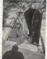 Ligne Maginot - TETE DE CHIEN - FORT MASSENA (6° BIE - 157° RAP) - (Position d'artillerie préparée) - Photo prise en 1944 par les soldats américains