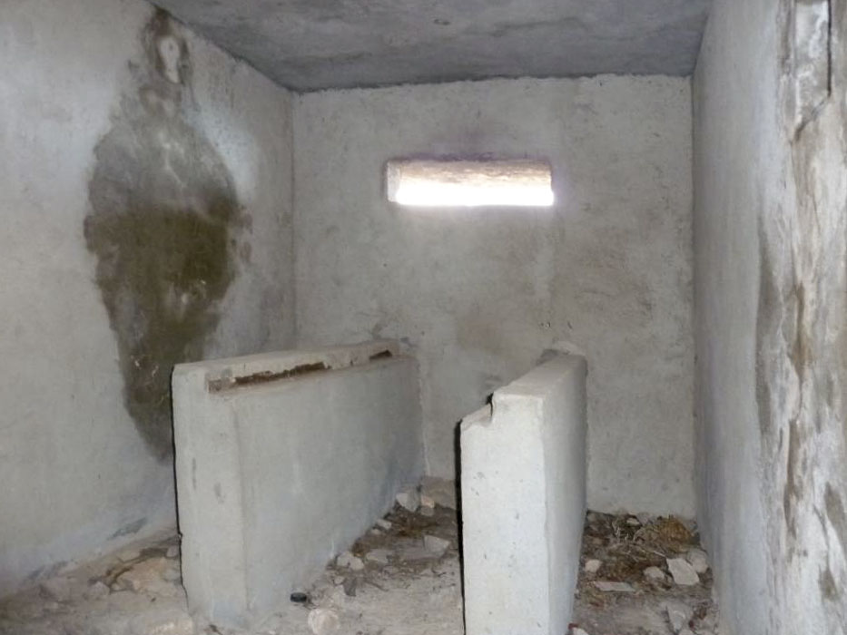 Ligne Maginot - MADONE DE GORBIO CENTRE - (Blockhaus pour arme infanterie) - L'intérieur