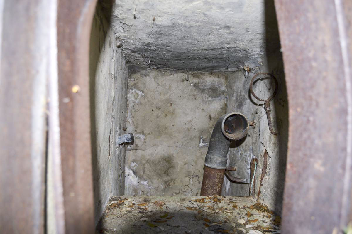 Ligne Maginot - MONT GROS DE ROQUEBRUNE - (Observatoire d'artillerie) - Cheminée