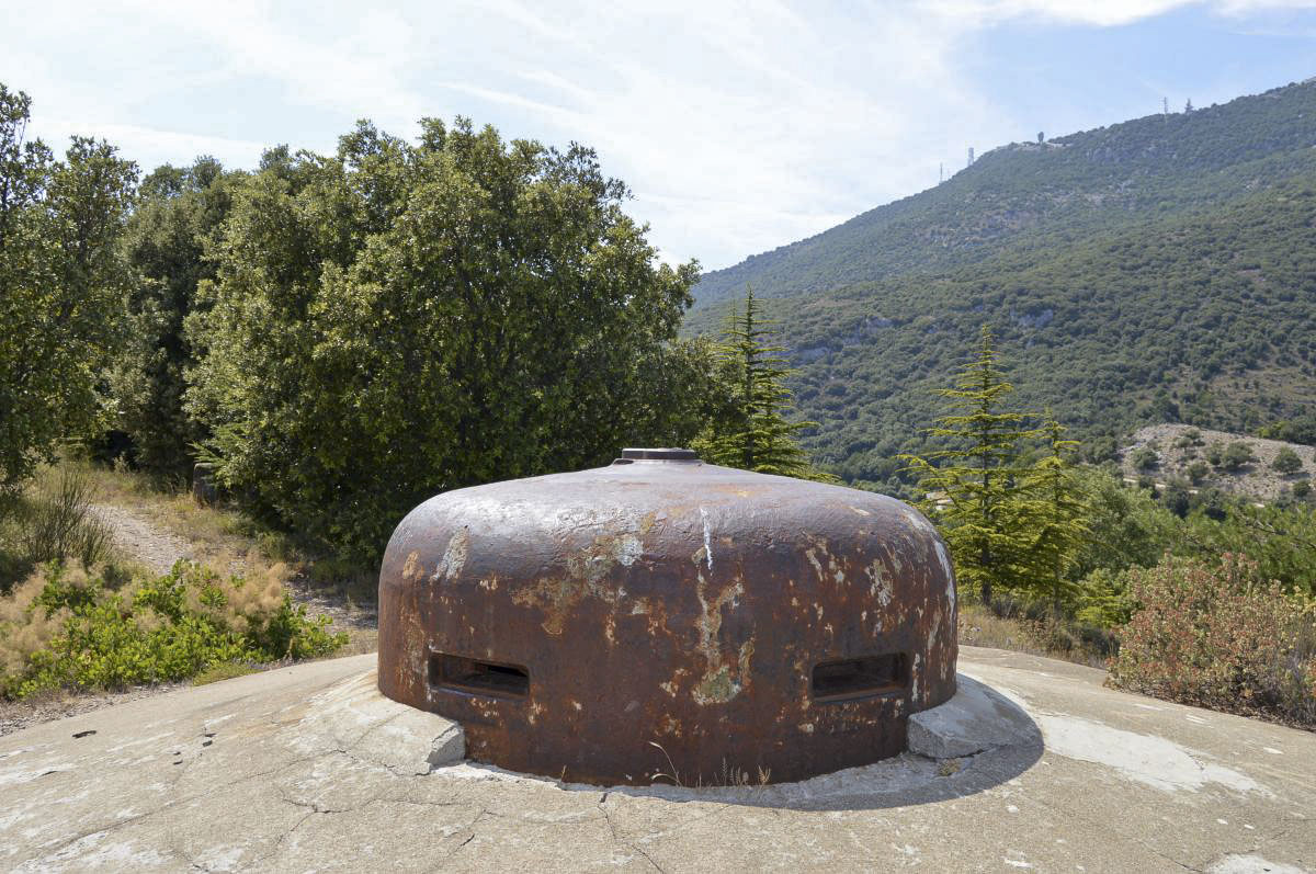 Ligne Maginot - MONT GROS DE ROQUEBRUNE - (Observatoire d'artillerie) - 