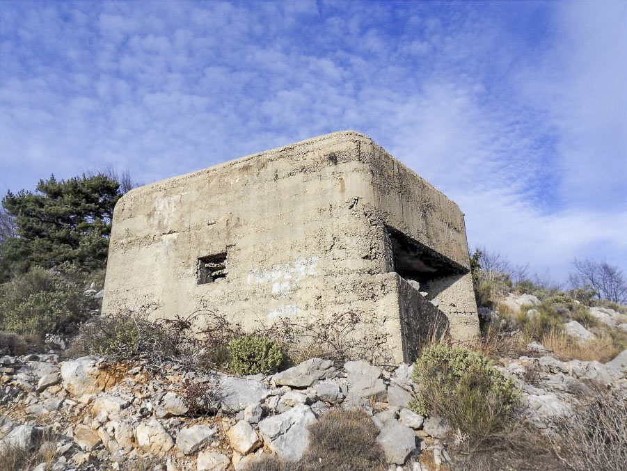 Ligne Maginot - O45 - MADONE de GORBIO Sud ( Blockhaus pour arme infanterie ) - 