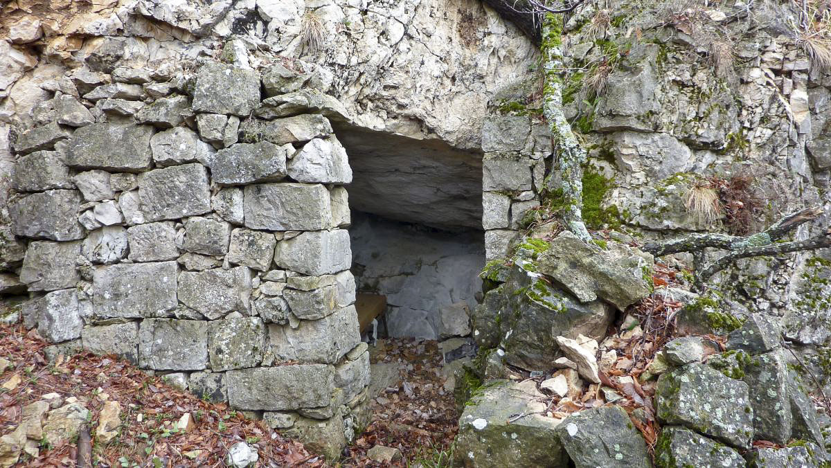 Ligne Maginot - PIC de GARUCHE 3 (Cuve pour arme d'infanterie) - Abri