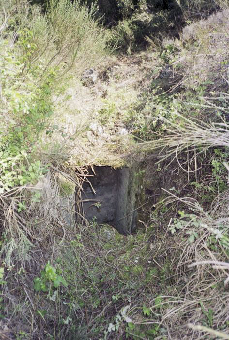 Ligne Maginot - SAINT OUEN NORD - (Blockhaus pour arme infanterie) - L'entrée