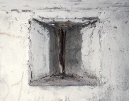Ligne Maginot - MAIN DU PRINCE 2 - (Blockhaus pour arme infanterie) - Blockhaus mitrailleuse de droite
Niche à lampe