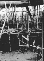 Ligne Maginot - BREMMELBACH NORD et SUD - Chantier de construction de l'ouvrage de Bremmelbach
Entreprise Dietsch
Les fouilles
