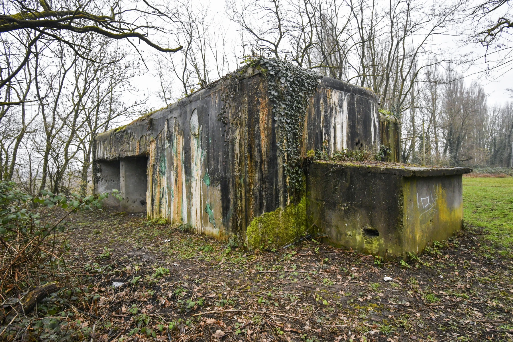 Ligne Maginot - 11/1 - CHALAMPE BERGE NORD - (Casemate d'infanterie - Double) - Coté Nord