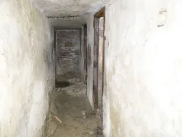 Ligne Maginot - RITTERSHOFFEN (2°BON - 79° RIF) - (PC de Quartier) - Le corridor principal, sur la gauche les 2 alvéoles 