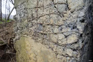 Ligne Maginot - 81 - LE PLATEAU - (Blockhaus pour arme infanterie) - Le béton n'est pas crépi