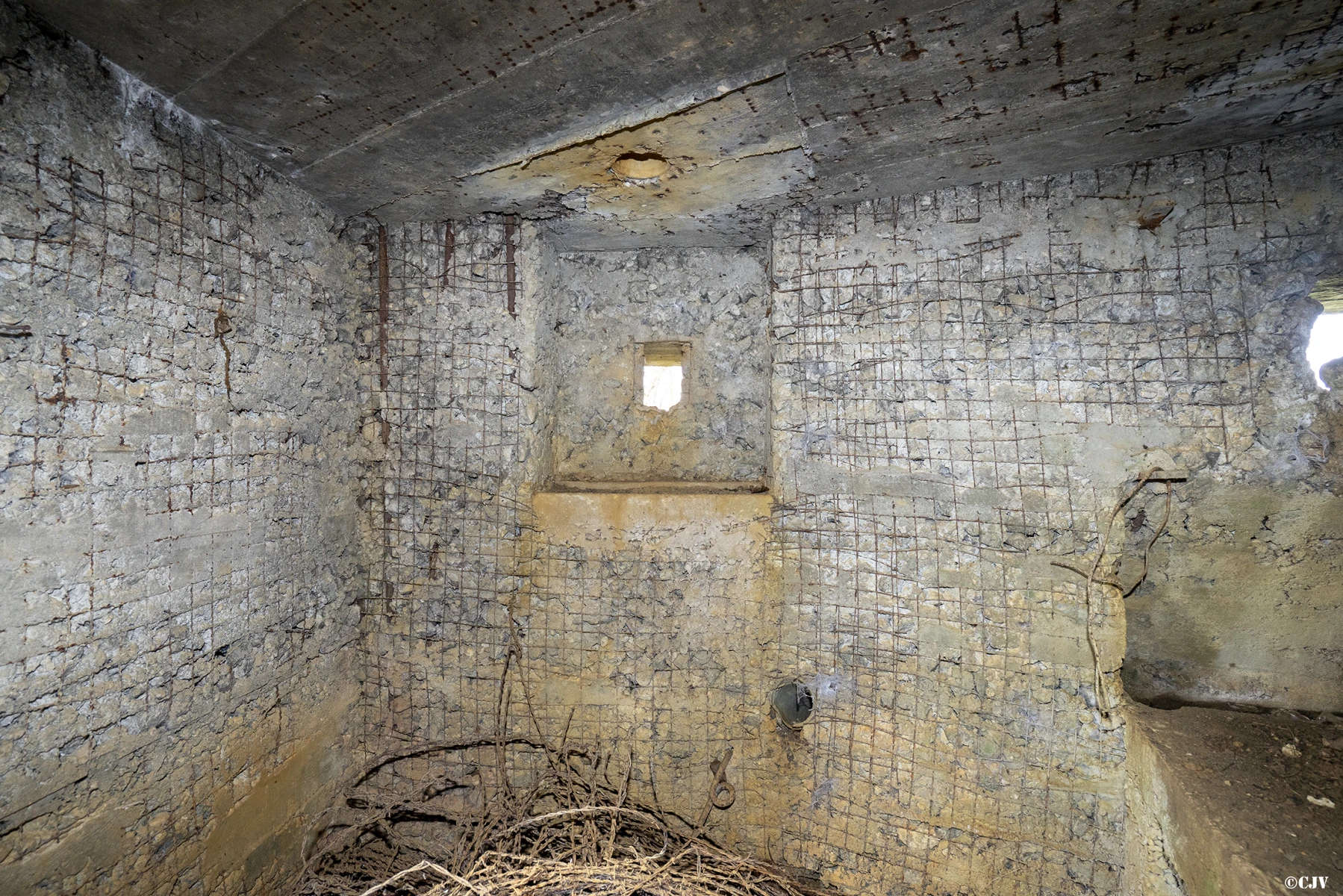 Ligne Maginot - 81 - LE PLATEAU - (Blockhaus pour arme infanterie) - L'intérieur