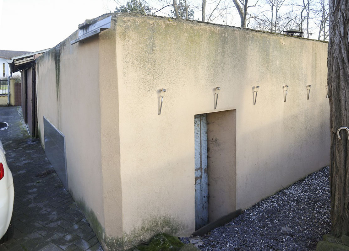 Ligne Maginot - ALGOLSHEIM - ABBATUCCI 2 - (Blockhaus pour canon) - Vue du sud
Les deux entrées