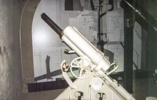Ligne Maginot - SIMSERHOF - (Ouvrage d'artillerie) - M1
Mortier de 81 exposé dans le musée aménagé dans le M1