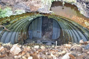 Ligne Maginot - FALKENBERG - COTE 263 (2°BON - 154°RIF) - (PC de Quartier) - Un abri en tôle métro