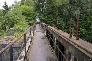 Ligne Maginot - ECLUSE DE RODIGNIES - (Blockhaus pour arme infanterie) - Le système de batardeaux sur le Jard