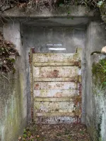 Ligne Maginot - BARBONNET (SOURCE) - (Divers) - La porte protégeant l'accès au captage