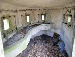 Ligne Maginot - FM18 - ROUTE DE LA VERRERIE 3 - (Blockhaus pour arme infanterie) - L'intérieur
