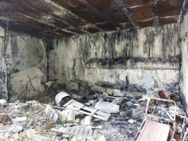 Ligne Maginot - 7BIS/2 - HAUGRUND - (Abri) - L'abri à été détruit par une explosion interne et demeure en piteux état