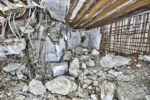Ligne Maginot - 32/3 - RICHTOLSHEIM - (Casemate d'infanterie - Double) - L'ampleur des dégâts