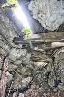 Ligne Maginot - 32/3 - RICHTOLSHEIM - (Casemate d'infanterie - Double) - De curieux renforcements en bois, pour consolider après les combats de 1940 ?
