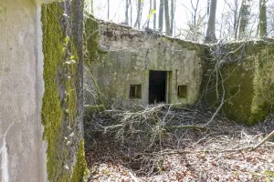 Ligne Maginot - SCHIDELBERG (QUARTIER TéTERCHEN - II/161° RIF) - (PC de Quartier) - Abri tôle métro de droite