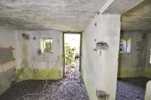 Ligne Maginot - GROS BOIS (160° RIF) - (PC de Sous-Secteur) - Le bâtiment du central téléphonique