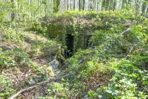 Ligne Maginot - GROS BOIS (160° RIF) - (PC de Sous-Secteur) - Le bâtiment du central téléphonique