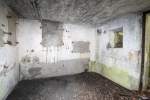 Ligne Maginot - GROS BOIS (160° RIF) - (PC de Sous-Secteur) - Le bâtiment du central téléphonique