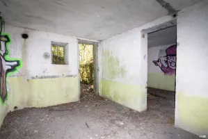 Ligne Maginot - GROS BOIS (160° RIF) - (PC de Sous-Secteur) - Le bâtiment central du PC