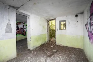 Ligne Maginot - GROS BOIS (160° RIF) - (PC de Sous-Secteur) - Le bâtiment central du PC
