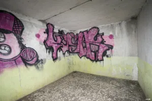 Ligne Maginot - GROS BOIS (160° RIF) - (PC de Sous-Secteur) - Le bâtiment central du PC