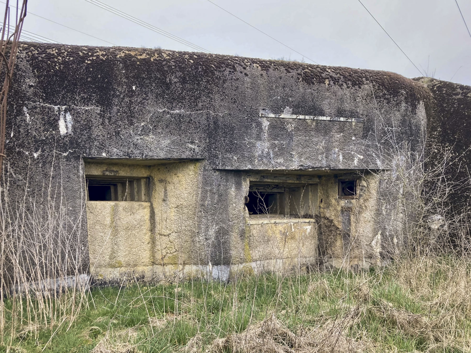 Ligne Maginot - DB22 - (Blockhaus pour canon) - Vue extérieure 