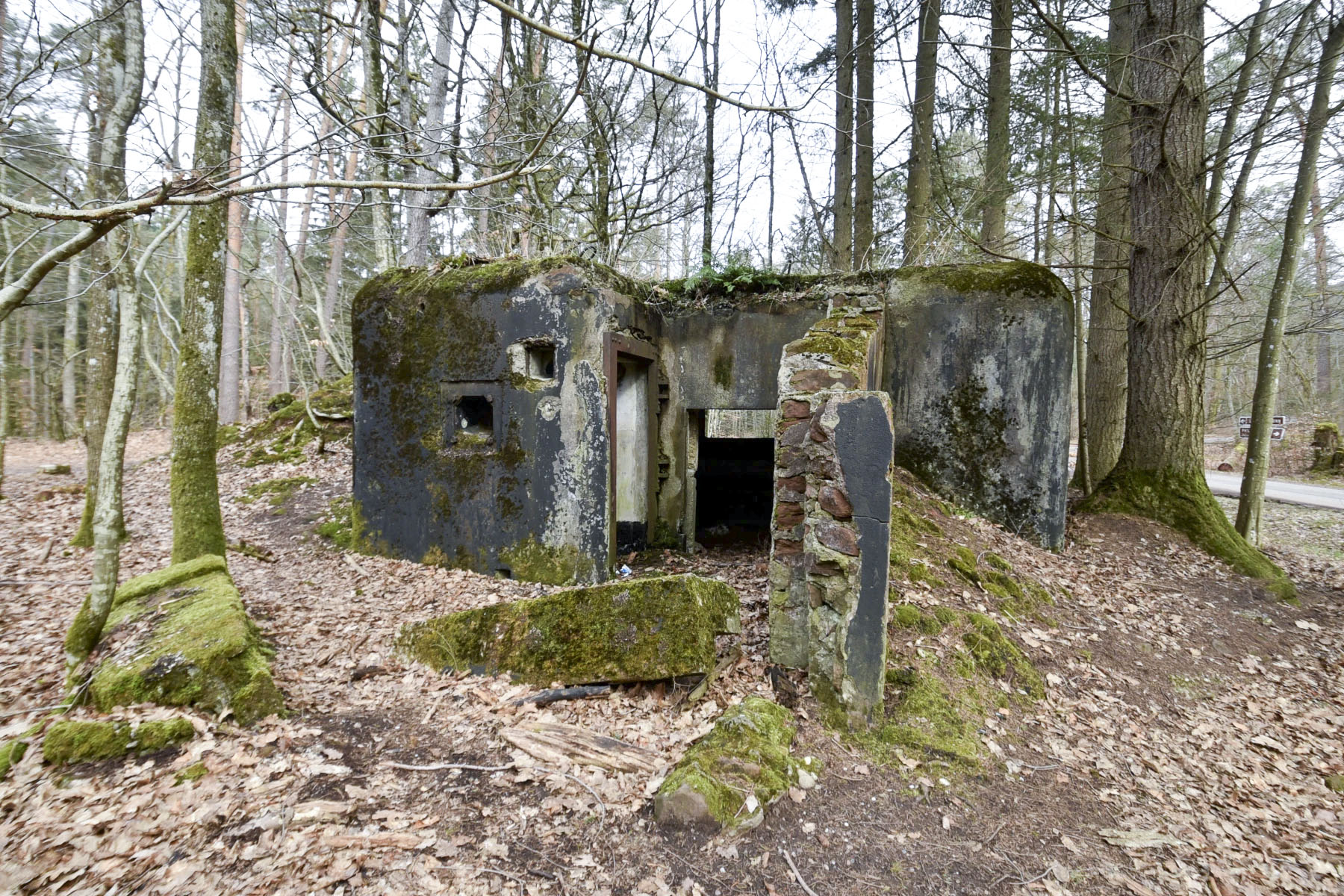 Ligne Maginot - FALKENSTEIN - (Blockhaus pour canon) - 